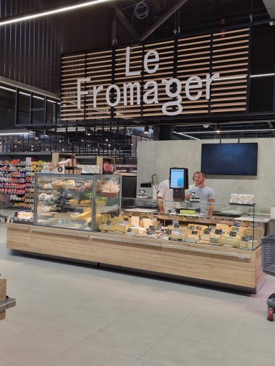 Rayon fromage Intermarché Artigues près Bordeaux