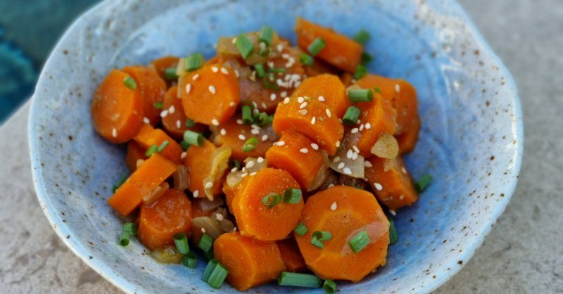 Carottes au miel et cumin