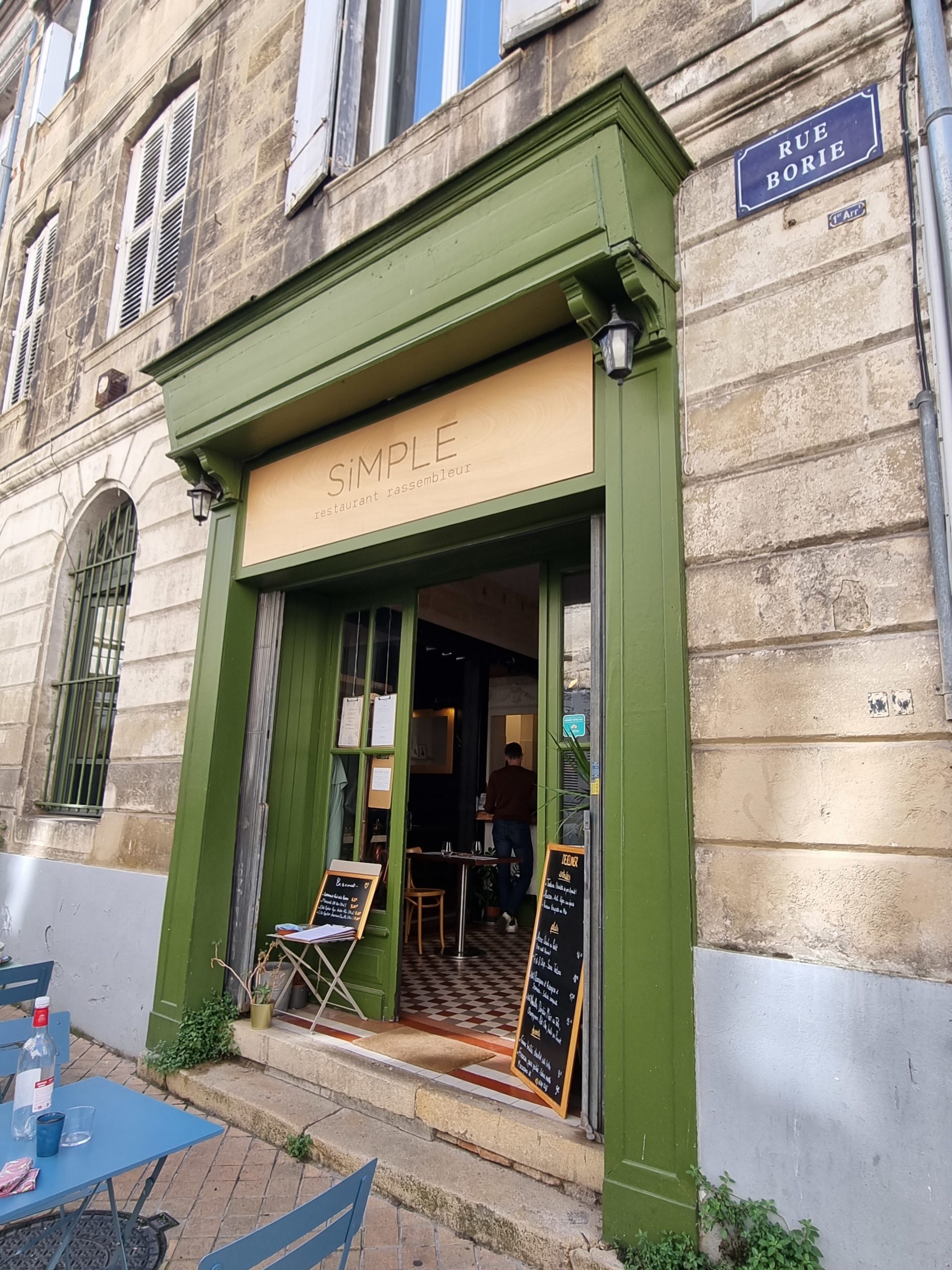 Simple, un Restaurant dans le Quartier des Chartrons à Bordeaux