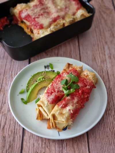 enchiladas végétariens