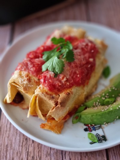 enchiladas végétariens