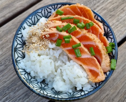 Comment faire un tataki de saumon ?