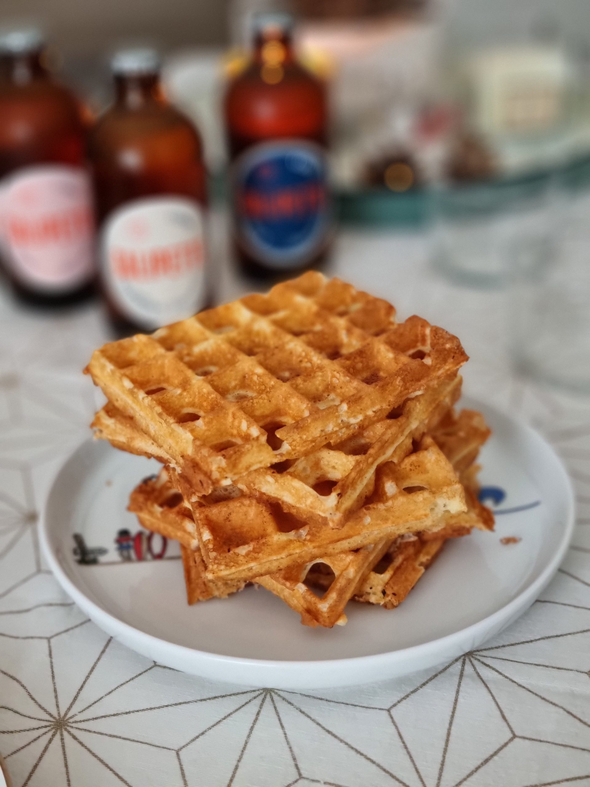 Gaufres légères et gourmandes