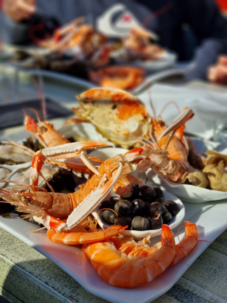 manger des huîtres à Andernos