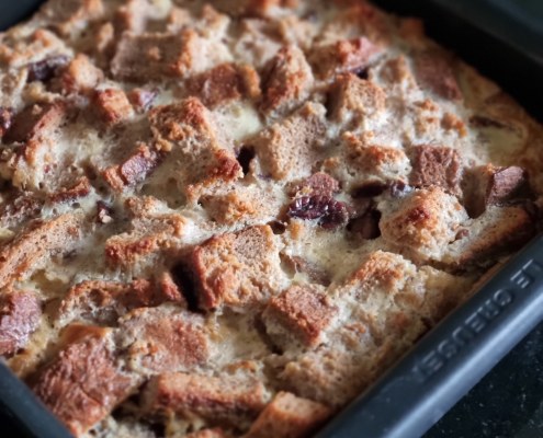 Recette zéro-déchets pudding aux pépites de chocolat