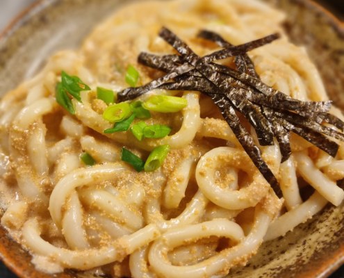 Nouilles Udon au Mentaiko