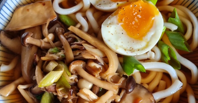 Nouilles Udon Champignons