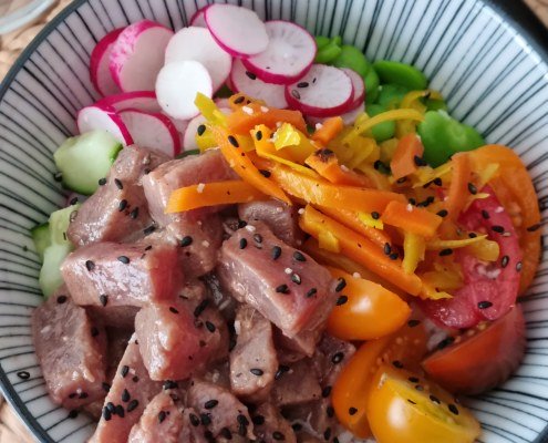 Mon Poke-Bowl retour de week-end