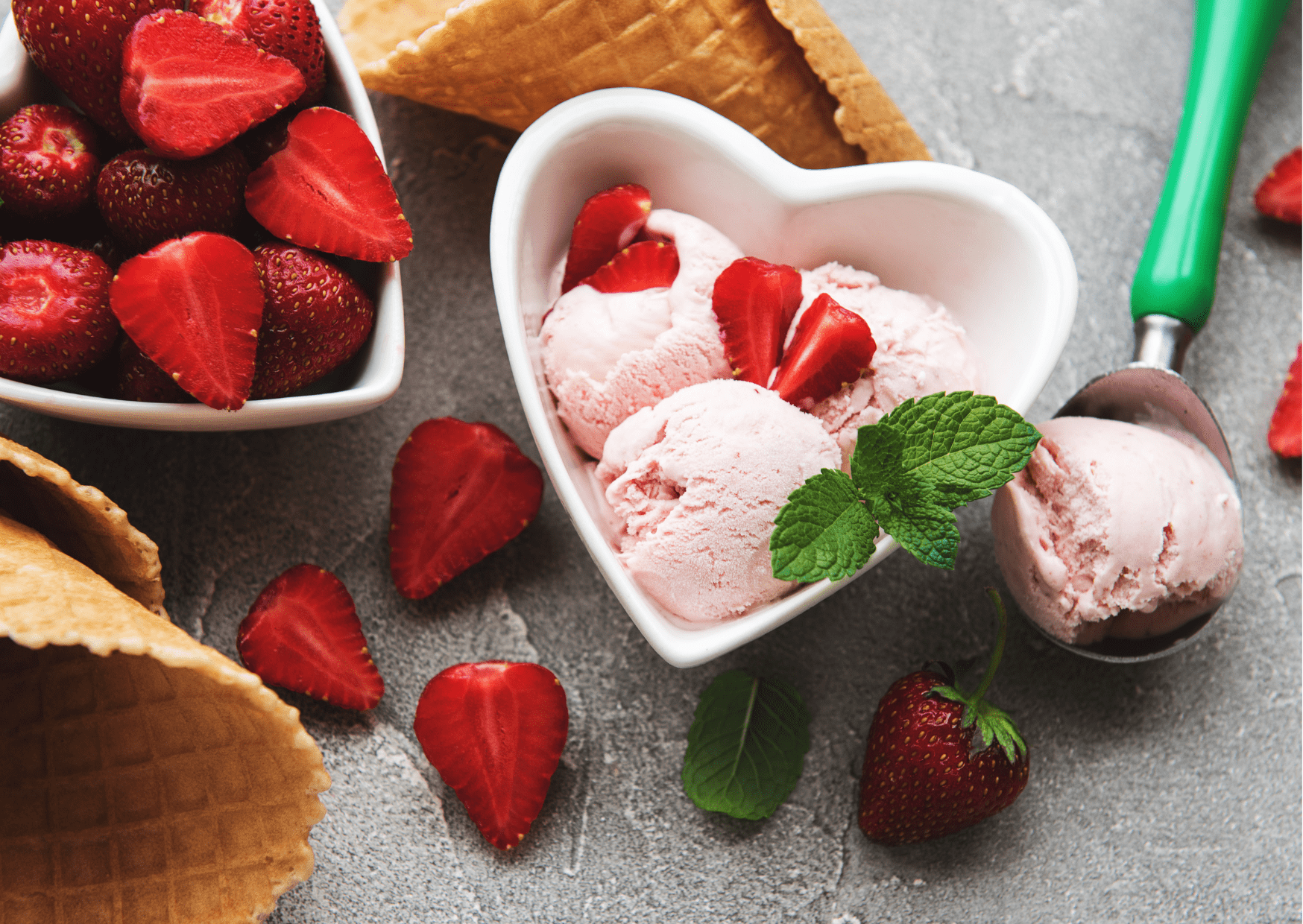 La meilleure recette de glace à la fraise maison
