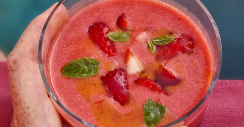 Soupe de Fraises