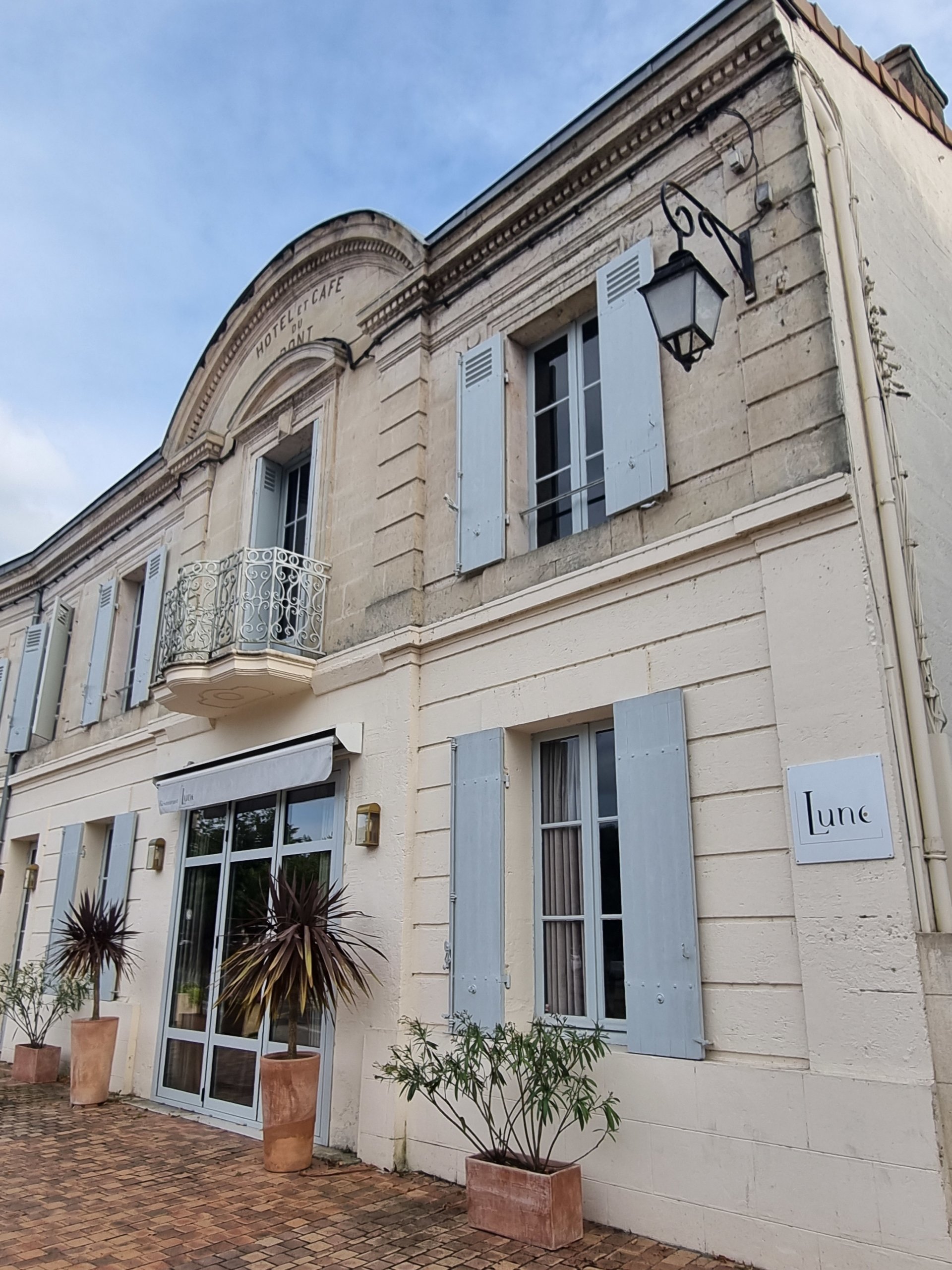 Restaurant Lune, une table gastronomique entre Bordeaux et Saint-Emilion