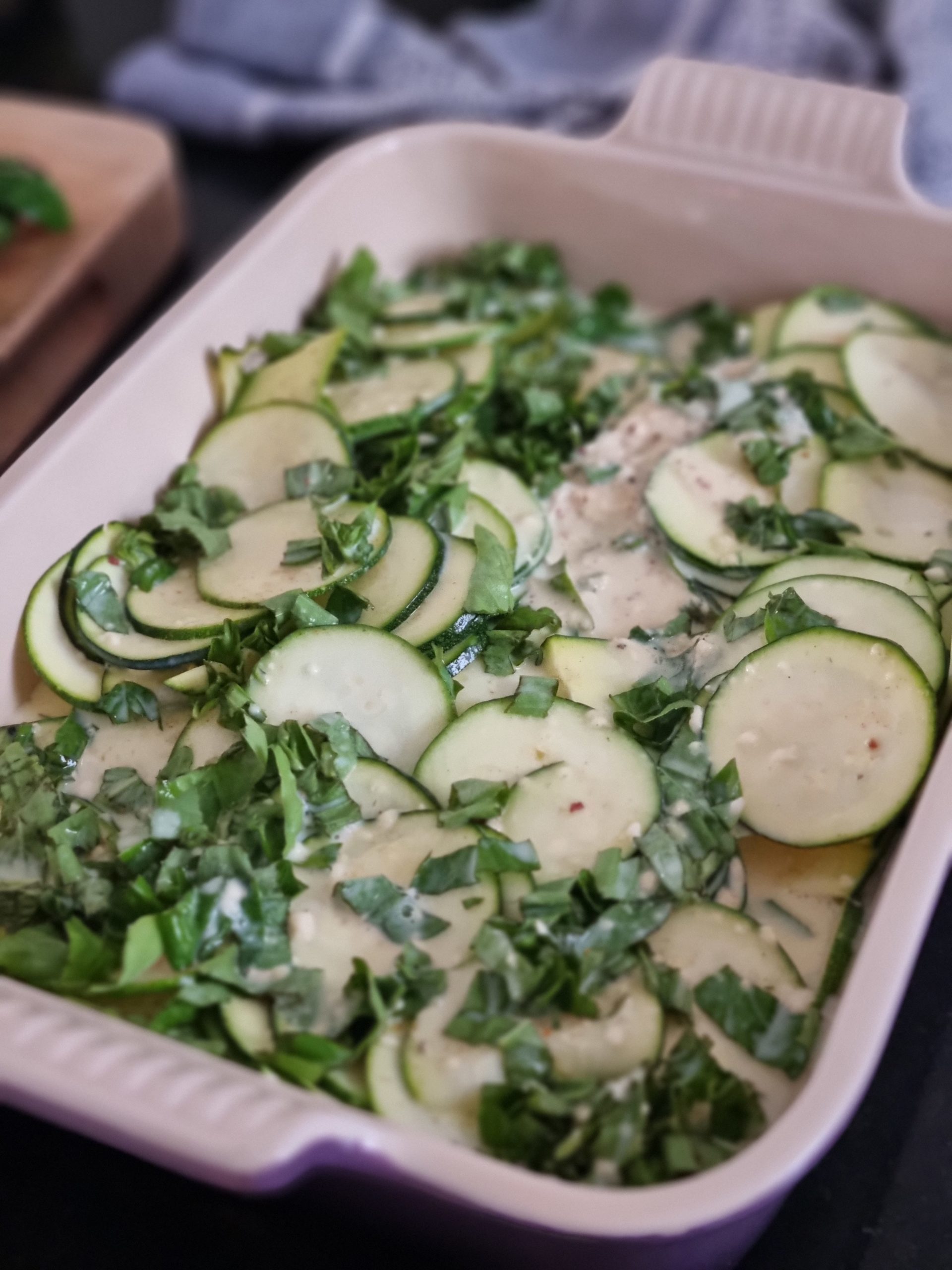 Gratin de courgettes au Parmesan