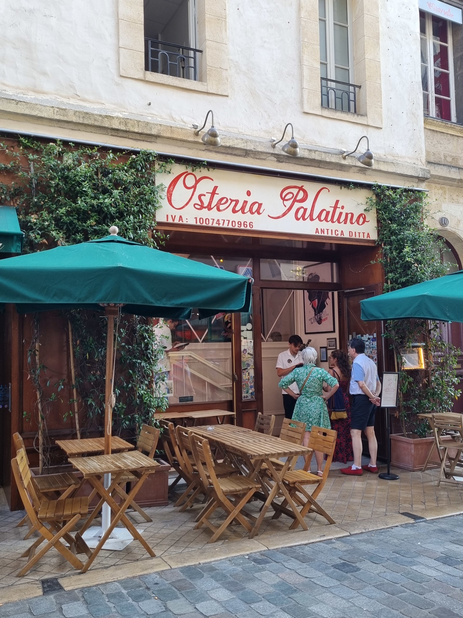 Restaurant Osteria Palatino (Big Mamma à Bordeaux)