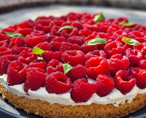 La meilleure recette de tarte aux framboises