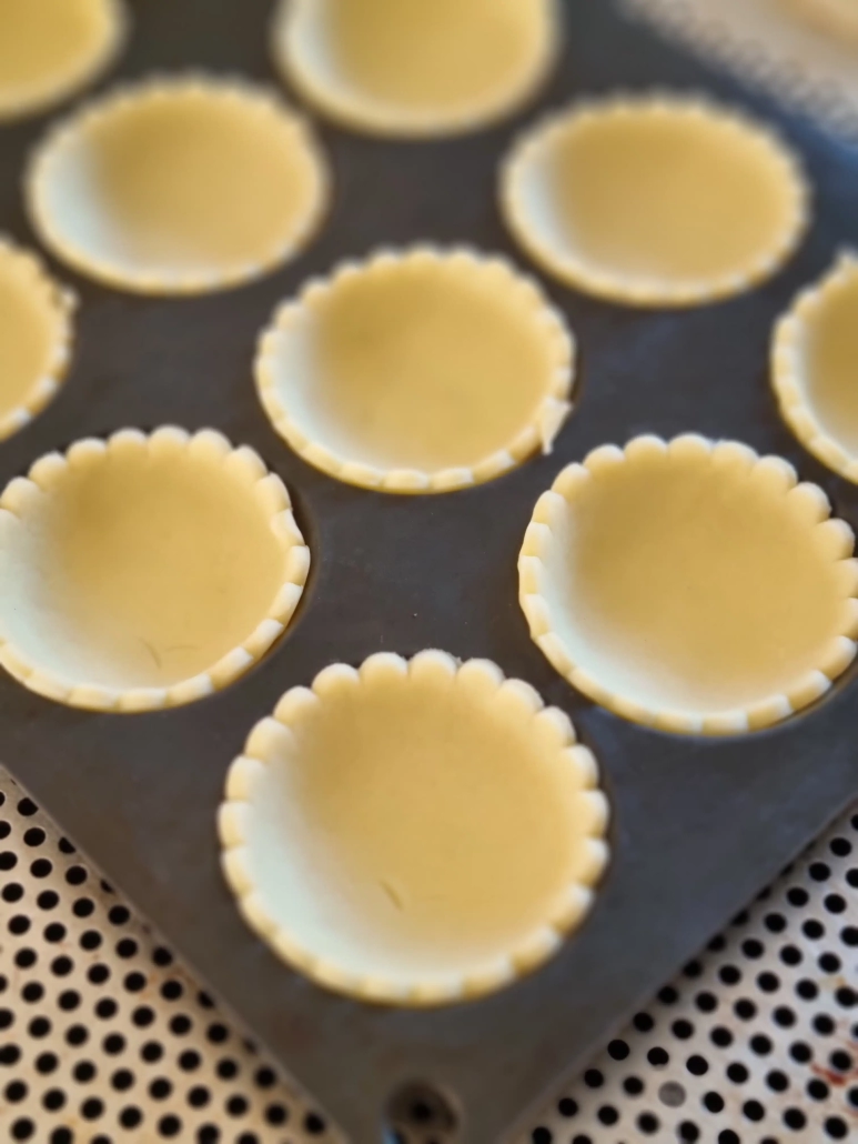 Tartelettes aux champignons et noisettes