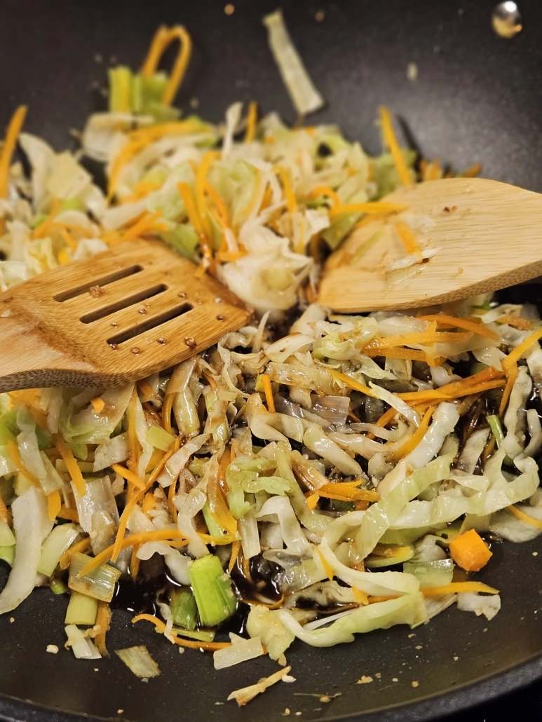 Wok légumes japonais