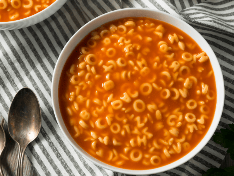 Soupe tomate vermicelle