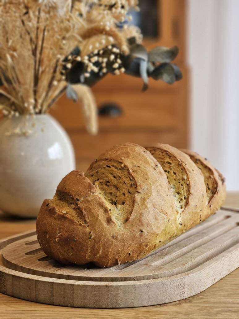 recette facile du pain aux céréales 