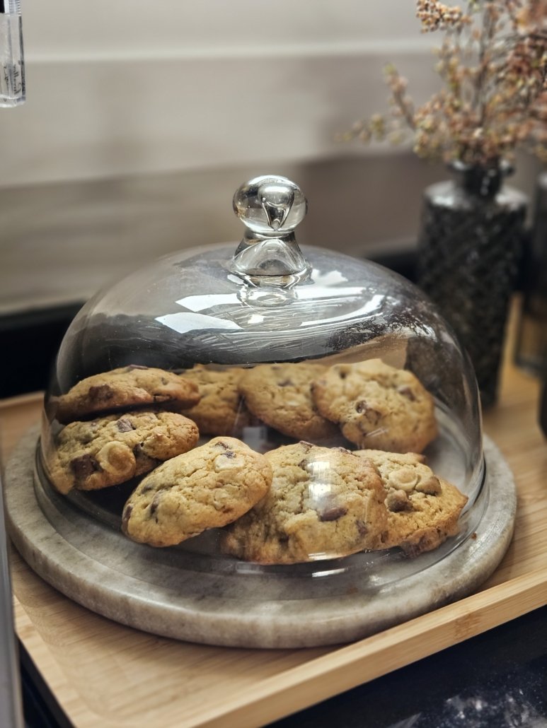 Cookies aux pépites de chocolat et noisettes
