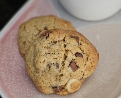 Cookies aux pépites de chocolat et noisettes