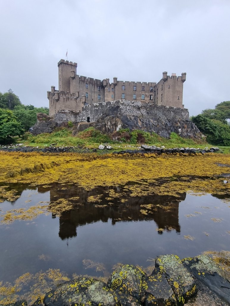Chateau de Dunvegan Ouest de l'Ile de Skye