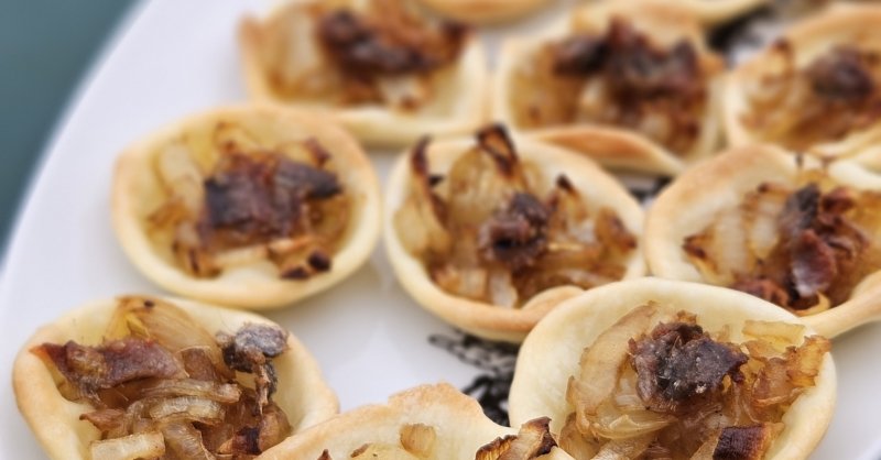 Tartelettes façon pissaladières pour l'apéro
