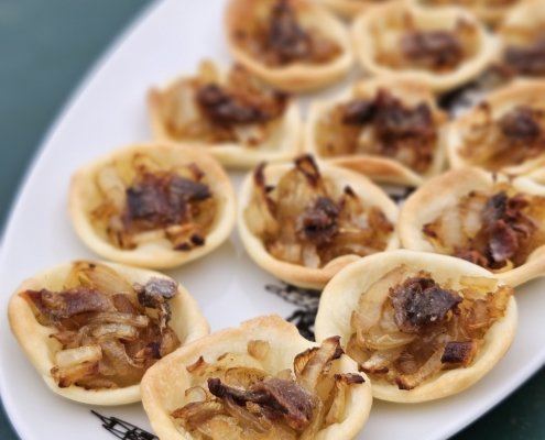 Tartelettes façon pissaladières pour l'apéro