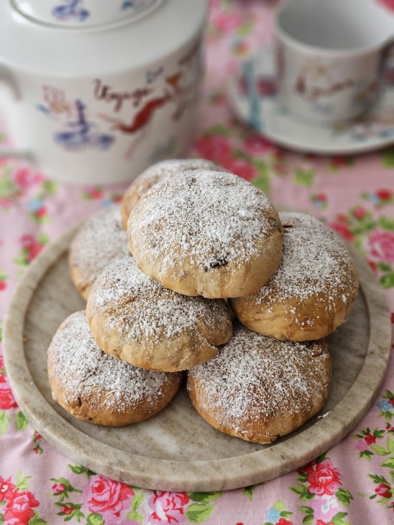 La recette des teacakes anglais
