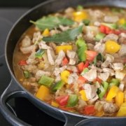 Ma recette du sauté de veau aux poivrons façon Axoa