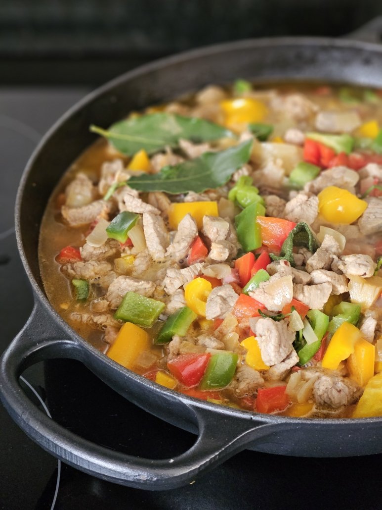 Ma recette du sauté de veau aux poivrons façon Axoa