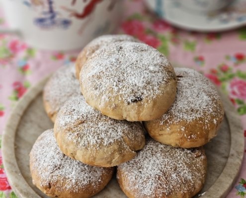 La recette des teacakes anglais