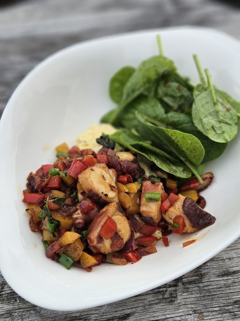 recette facile avec du poulpe