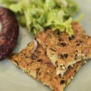 Galette de courgette à l'Italienne