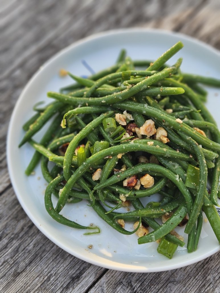 salade de haricots verts de Ottolenghi
