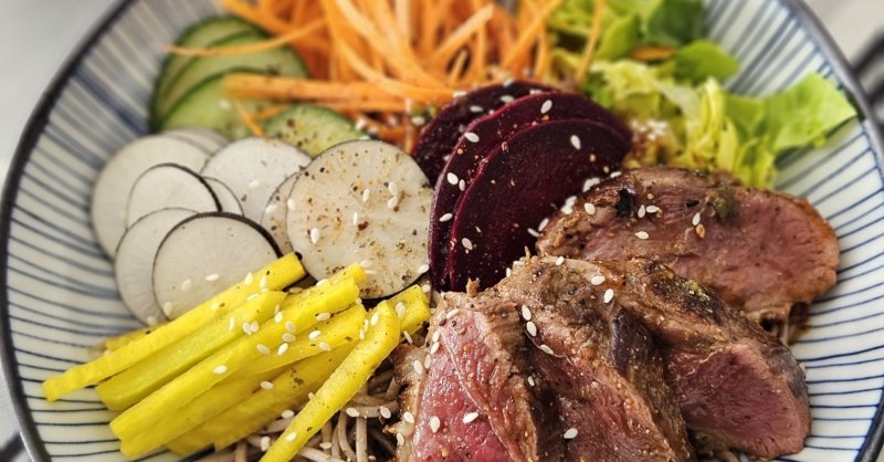 Tataki de magret de canard